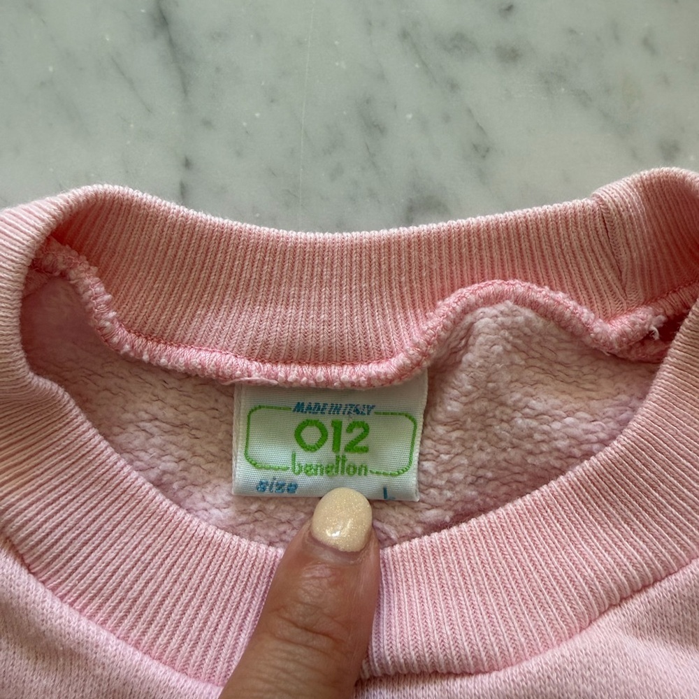 Vintage Girl’s Benetton Sweatshirt - Picture 3 of 9